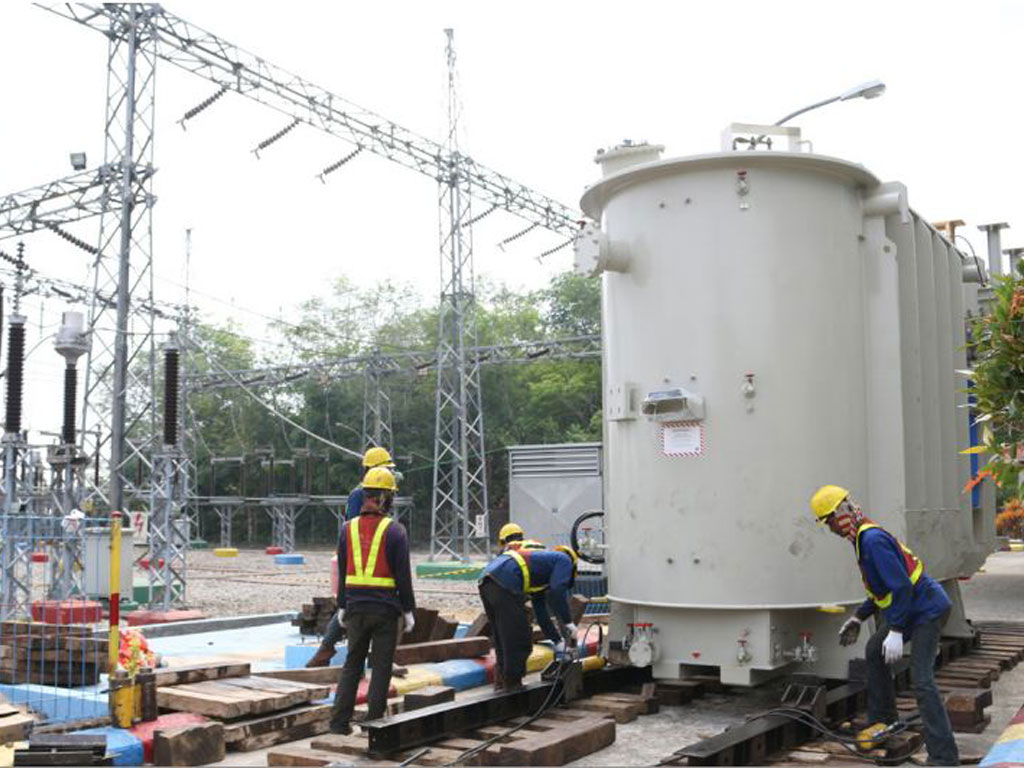 Pengiriman Gardu Induk Kampak - Pangkalpinang, Bangka