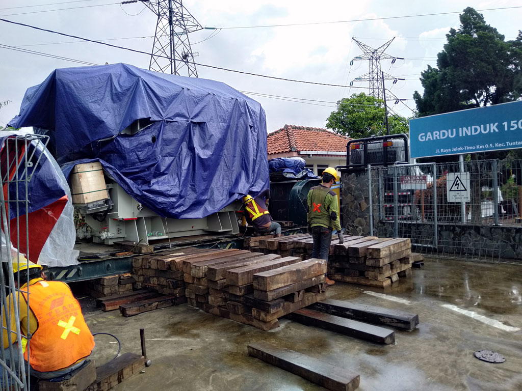 Jacking Gardu Induk Jelok - Semarang, Jawa Tengah