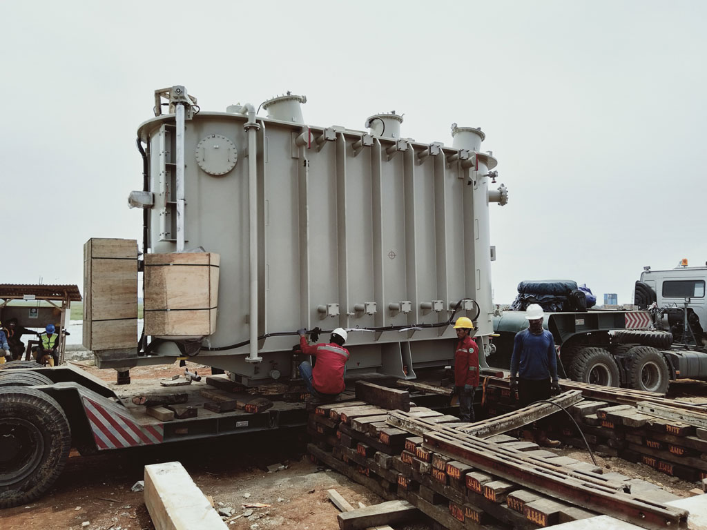 Jacking Gardu Induk Teluk Naga - Tangerang, Banten