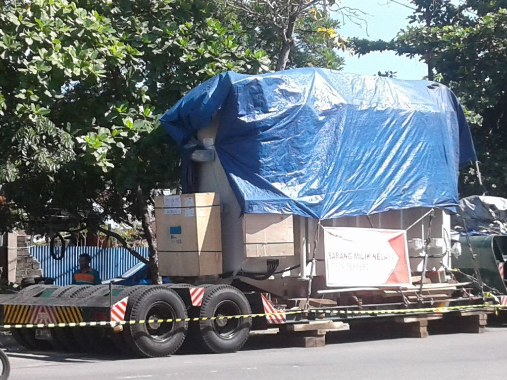 Pengiriman Gardu Induk Sirimau - Ambon, Maluku