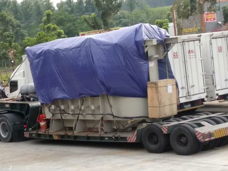 Pengiriman Gardu Induk Tanjung Lesung - Pandeglang, Banten